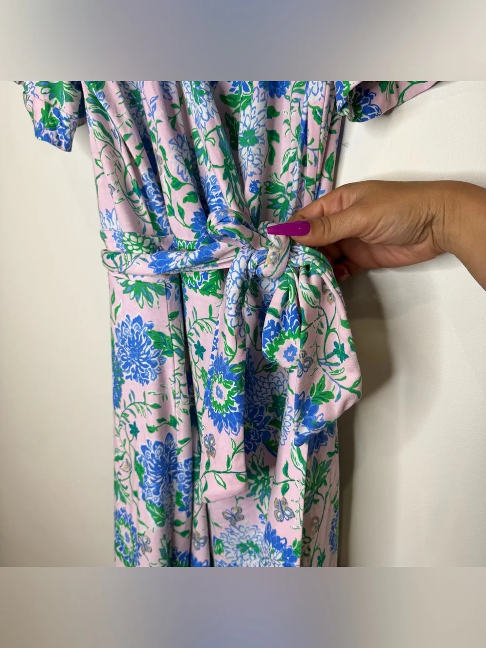 Lilly Pulitzer wrap dress romper
